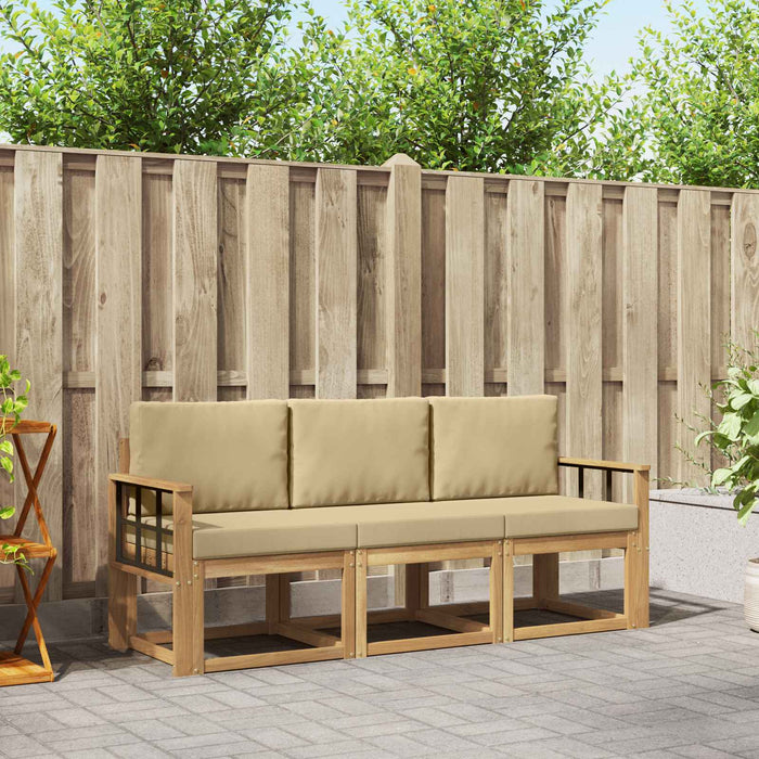 Set de canapele de exterior 3 pcs WALTI
