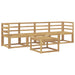 Set de canapele de exterior 5 pcs Alb 59 x 59 x 37 cm - WALTI WALTI