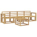 Set de canapele de exterior 5 pcs Alb 59 x 59 x 37 cm - WALTI WALTI