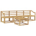 Set de canapele de exterior 5 pcs Alb 59 x 59 x 37 cm - WALTI WALTI