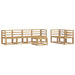 Set de canapele de exterior 7 pcs Alb 59 x 59 x 37 cm - WALTI WALTI