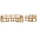 Set de canapele de exterior 7 pcs Alb 59 x 59 x 37 cm - WALTI WALTI