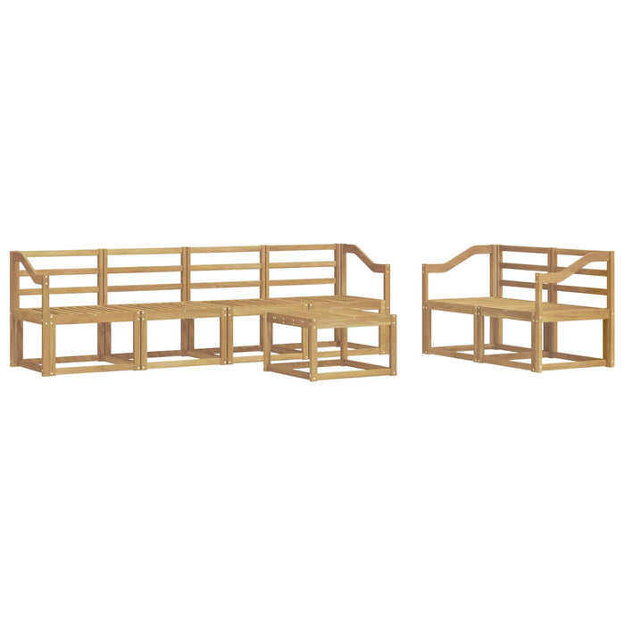 Set de canapele de exterior 7 pcs Alb 59 x 59 x 37 cm - WALTI WALTI