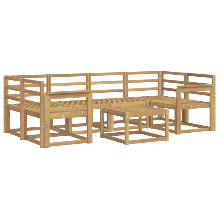 Set de canapele de exterior 7 pcs Alb 59 x 59 x 37 cm WALTI