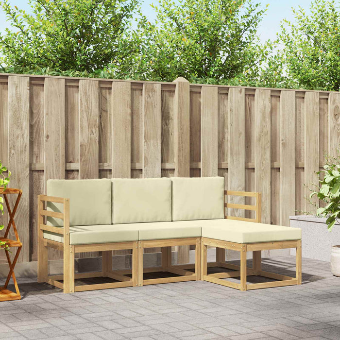 Set de canapele de exterior 4 pcs WALTI