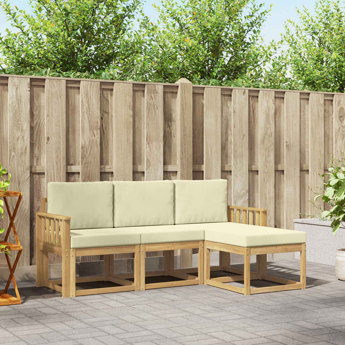 Set de canapele de exterior 4 pcs WALTI