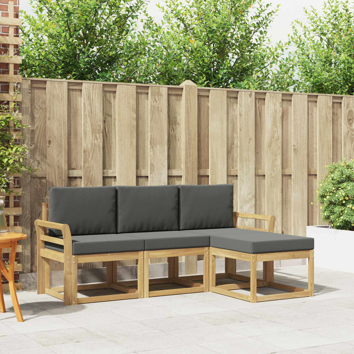 Set de canapele de exterior 4 pcs WALTI