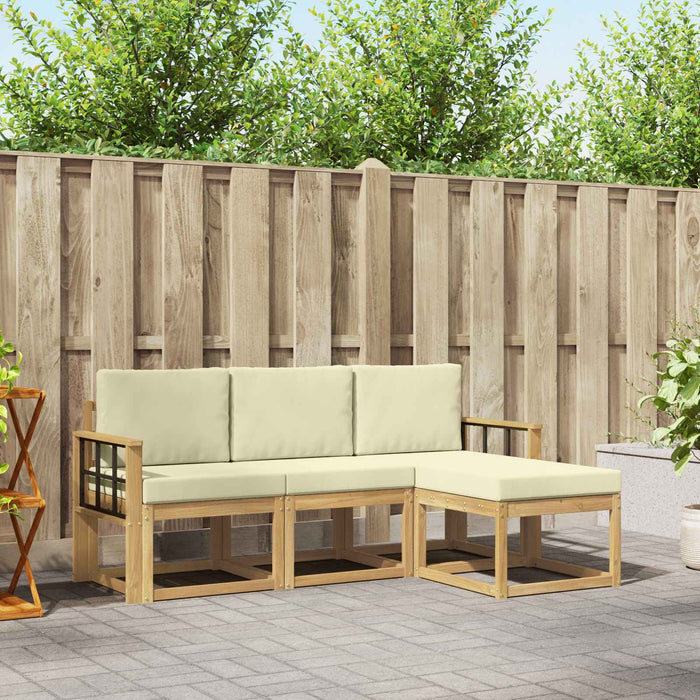 Set de canapele de exterior 4 pcs WALTI