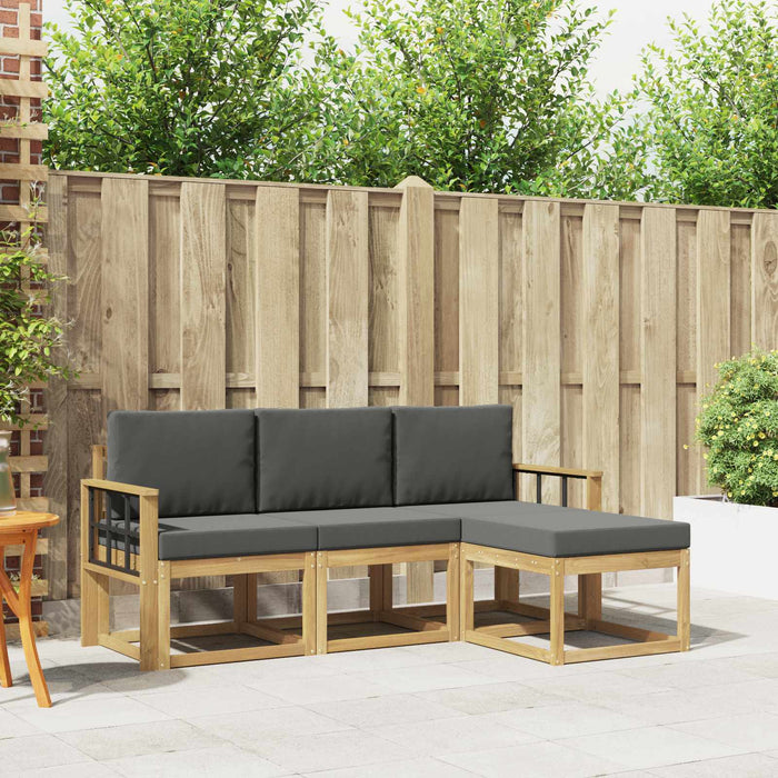 Set de canapele de exterior 4 pcs WALTI
