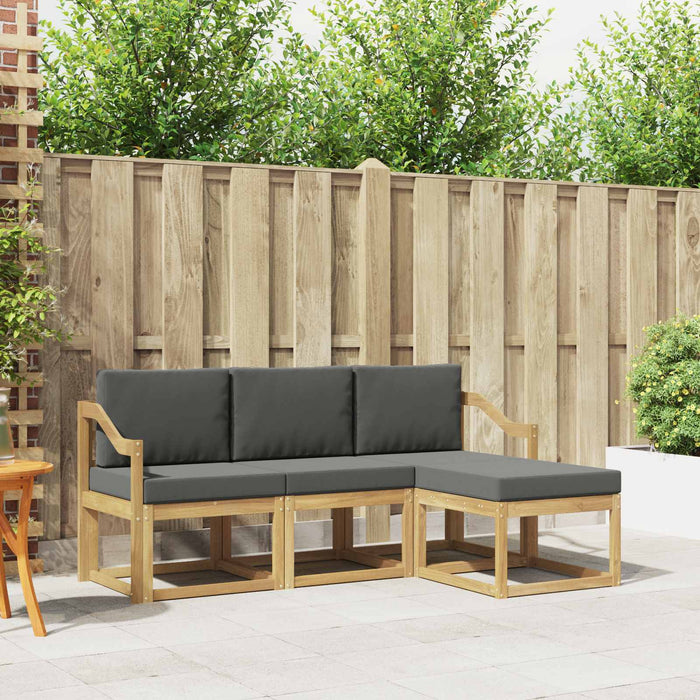 Set de canapele de exterior 4 pcs WALTI