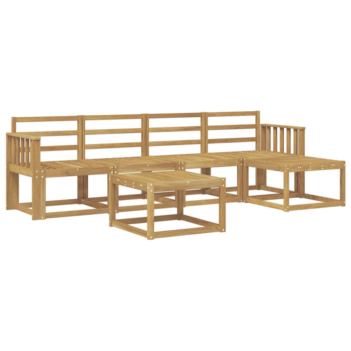 Set de canapele de exterior 6 pcs Alb 59 x 59 x 37 cm - WALTI WALTI
