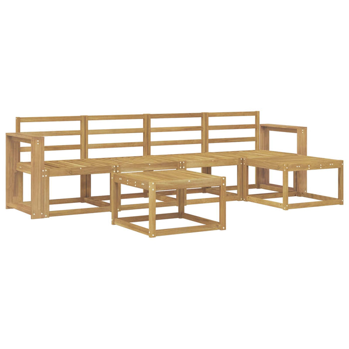 Set de canapele de exterior 6 pcs Alb 59 x 59 x 37 cm - WALTI WALTI