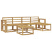 Set de canapele de exterior 6 pcs Alb 59 x 59 x 37 cm - WALTI WALTI