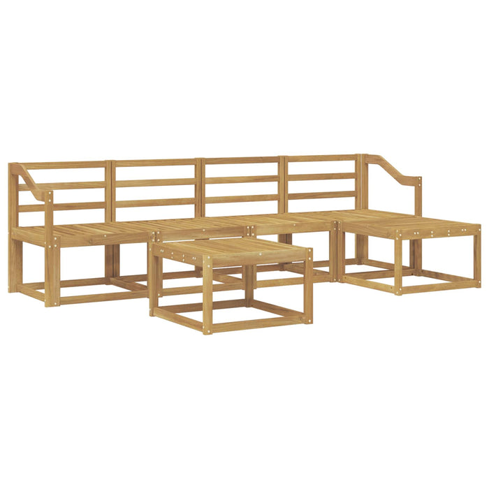 Set de canapele de exterior 6 pcs Alb 59 x 59 x 37 cm - WALTI WALTI