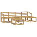 Set de canapele de exterior 6 pcs Alb 59 x 59 x 37 cm - WALTI WALTI