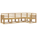 Set de canapele de exterior 5 pcs Alb Lemn Solid de Acacia - WALTI WALTI