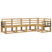 Set de canapele de exterior 5 pcs Alb Lemn Solid de Acacia - WALTI WALTI