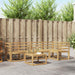 Set de canapele de exterior 6 pcs Alb Lemn Solid de Acacia - WALTI WALTI