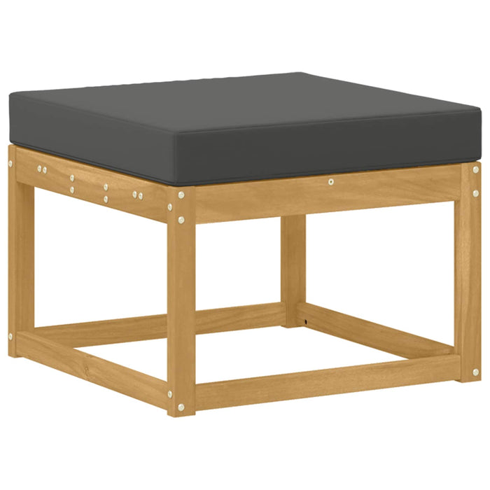 Set de canapele de exterior 6 pcs Alb și antracit Poliester WALTI