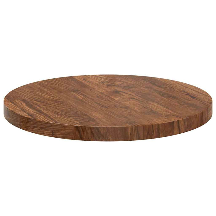 Placă de masă Maro închis Ø 40 x 2.5 cm Lemn de stejar masiv - WALTI WALTI