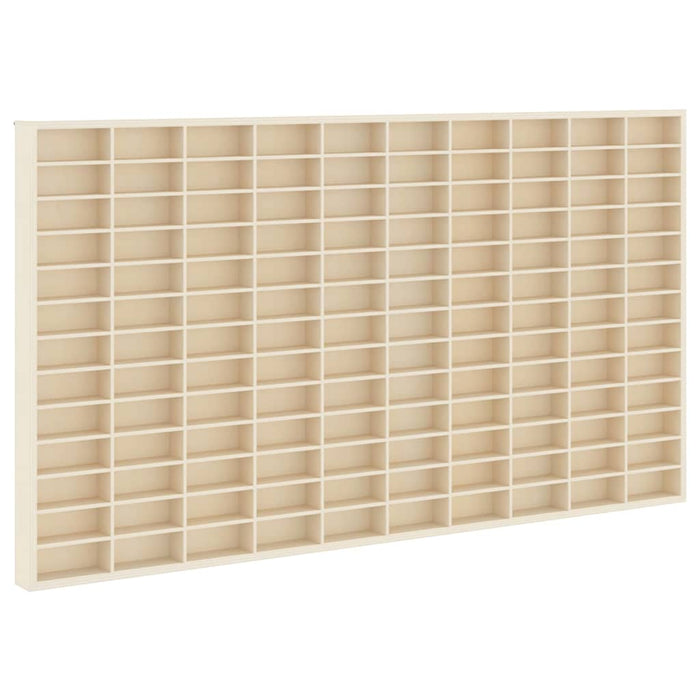 Dulap de afișare pe perete Bej 98 x 4,5 x 55 cm Lemn compozit - WALTI WALTI