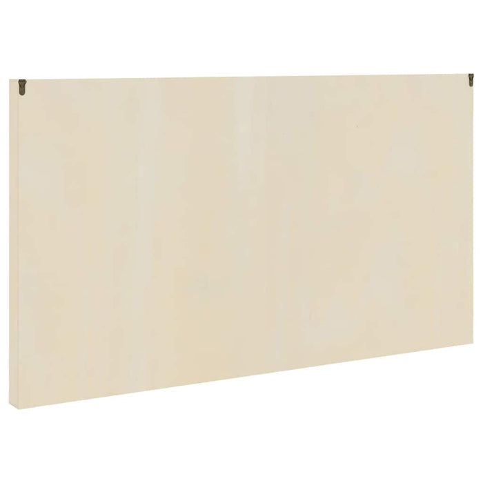 Dulap de afișare pe perete Bej 98 x 4,5 x 55 cm Lemn compozit - WALTI WALTI