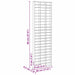 Caz pentru display Maro 30 x 4.5 x 96 cm Lemn compozit - WALTI WALTI