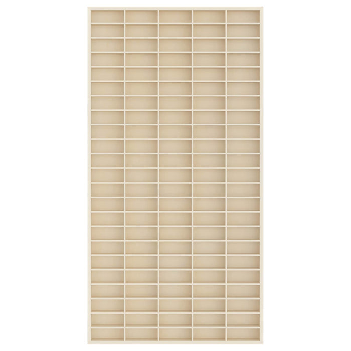 Dulap de afișare pe perete Bej 50 x 4,5 x 96 cm Lemn compozit WALTI