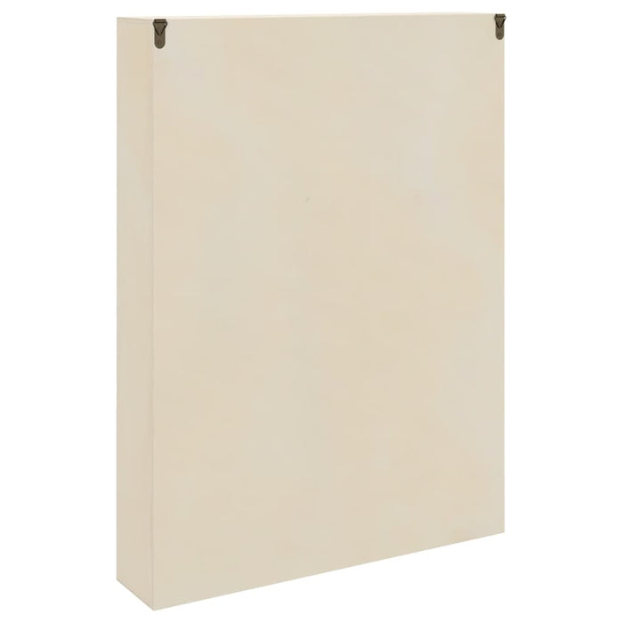 Dulap de afișare pe perete cu raft Bej 40 x 8,5 x 54 cm placaj WALTI