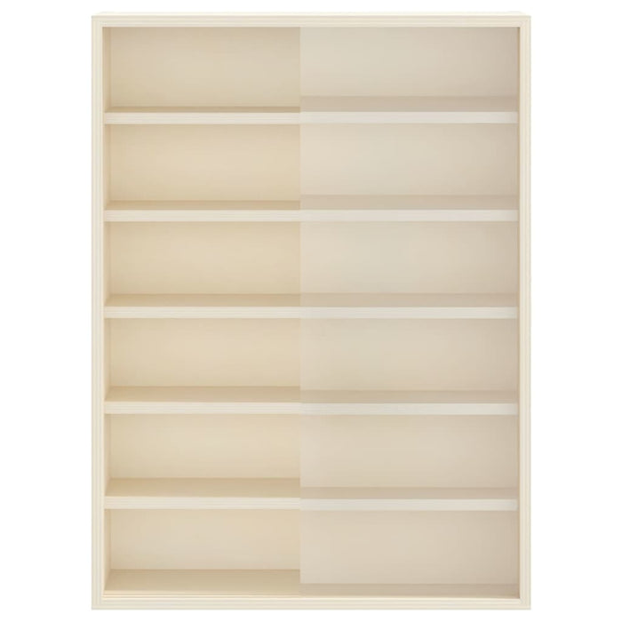 Dulap de afișare pe perete cu raft Bej 40 x 8,5 x 54 cm placaj WALTI