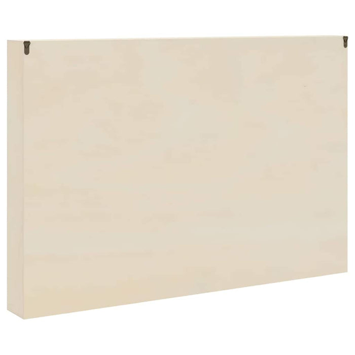 Dulap de afișare pe perete cu raft Bej 80 x 8,5 x 54 cm placaj WALTI