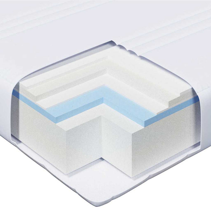 Saltea din spumă Manual Alb 80 x 200 cm țesătură - WALTI WALTI