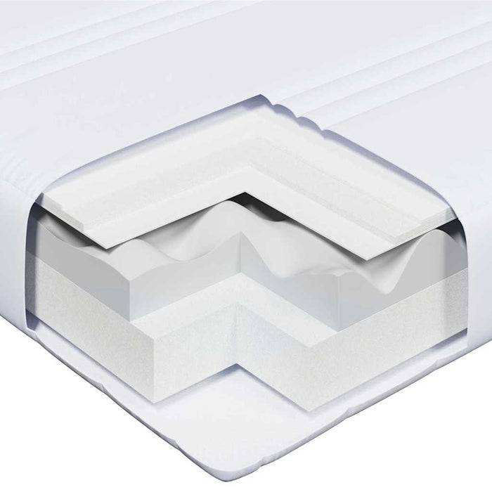 Saltea din spumă Manual Alb 80 x 200 cm țesătură - WALTI WALTI