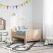 Cadru de pat cu headboard Maro 80 x 200 cm Lemn compozit - WALTI WALTI