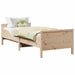 Cadru de pat cu headboard Maro 80 x 200 cm Lemn compozit - WALTI WALTI