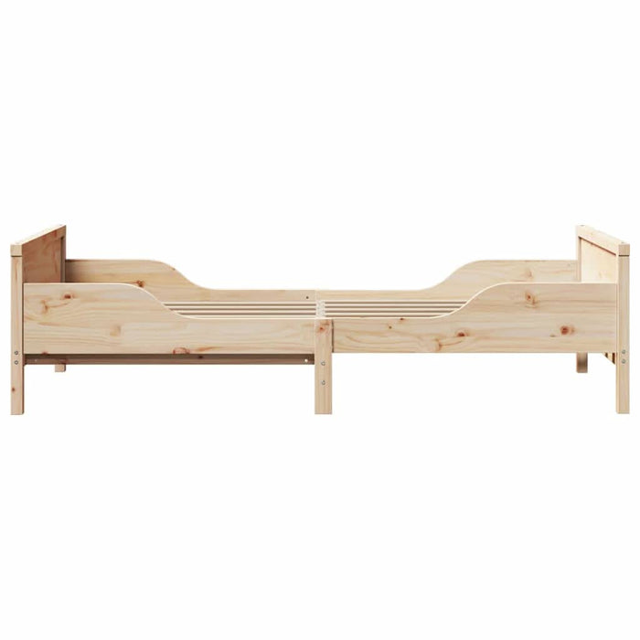 Cadru de pat cu headboard Maro 80 x 200 cm Lemn compozit - WALTI WALTI