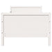 Cadru de pat cu headboard Alb 80 x 200 cm Lemn compozit - WALTI WALTI