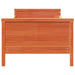 Cadru de pat Maroniu cerat 80 x 200 cm Lemn compozit - WALTI WALTI