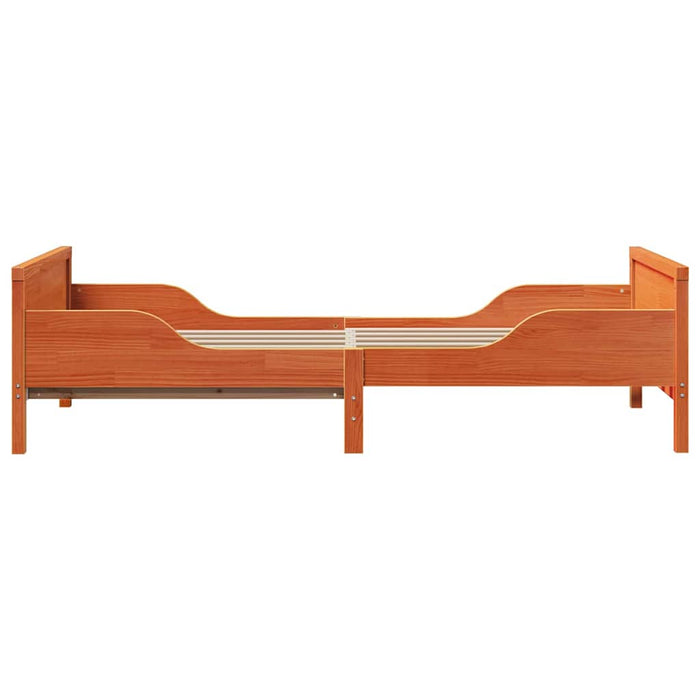 Cadru de pat Maroniu cerat 80 x 200 cm Lemn compozit - WALTI WALTI