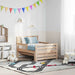 Cadru de pat cu headboard Maro 80 x 200 cm Lemn compozit - WALTI WALTI