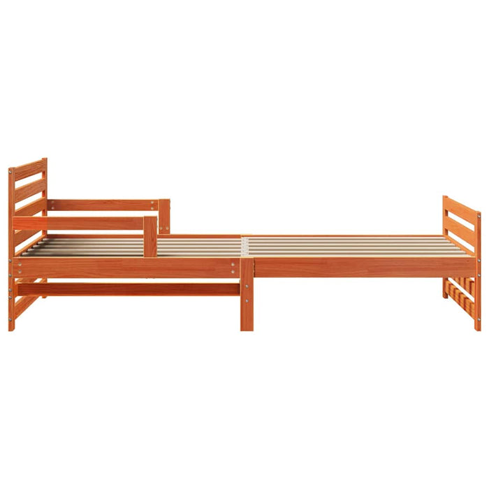 Cadru de pat Maroniu cerat 80 x 200 cm Lemn compozit - WALTI WALTI
