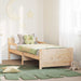 Cadru de pat cu headboard Maro 80 x 200 cm Lemn compozit - WALTI WALTI