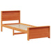 Cadru de pat Maroniu cerat 100 x 200 cm Lemn compozit - WALTI WALTI