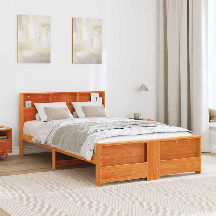 Cadru de pat Maroniu cerat 140 x 190 cm Lemn compozit - WALTI WALTI
