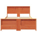 Cadru de pat Maroniu cerat 140 x 190 cm Lemn compozit - WALTI WALTI