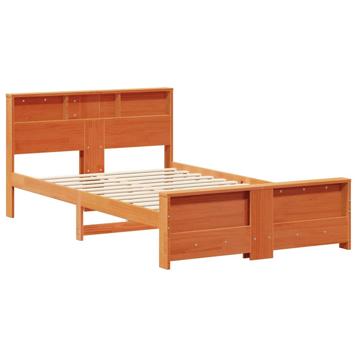 Cadru de pat Maroniu cerat 135 x 190 cm Lemn compozit - WALTI WALTI