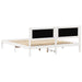 Cadru de pat cu headboard Gri deschis 160 x 200 cm țesătură - WALTI WALTI