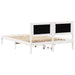 Cadru de pat cu headboard Gri deschis 140 x 190 cm țesătură - WALTI WALTI