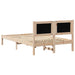 Cadru de pat cu headboard Gri deschis 120 x 190 cm țesătură - WALTI WALTI