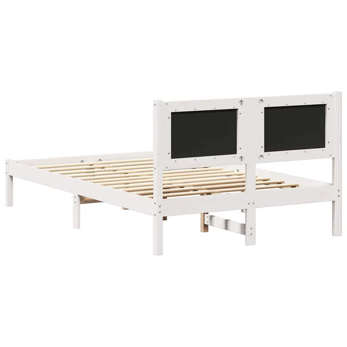 Cadru de pat cu tăblie tapițată Gri deschis 120 x 200 cm - WALTI WALTI